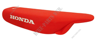 Seat cover red for Honda MTX50R water cooled